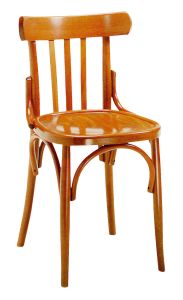 Linz wood Chair viennese style tonet bistrot for home restaurants pizzerias community bar