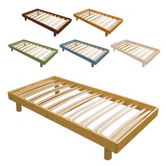 Atena Single wooden Bed Frame for home hotels b&b comunity