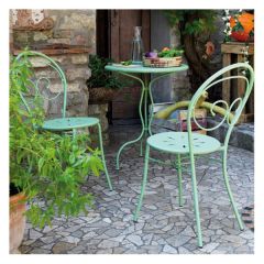 Mimmo Vermobil Stackable metal chair for garden