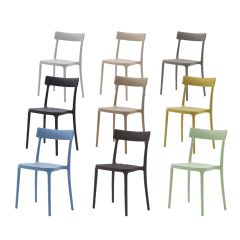 Connubia CB/1523 Argo stackable Chair stackable in polypropylene